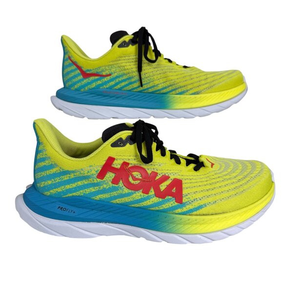 Hoka One One Other - HOKA Mach 5 Evening Primrose Scuba Blue men's running training sneakers size 10